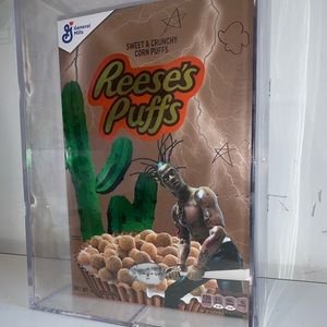 Limited edition Travis Scott x Reese Puffs cereal